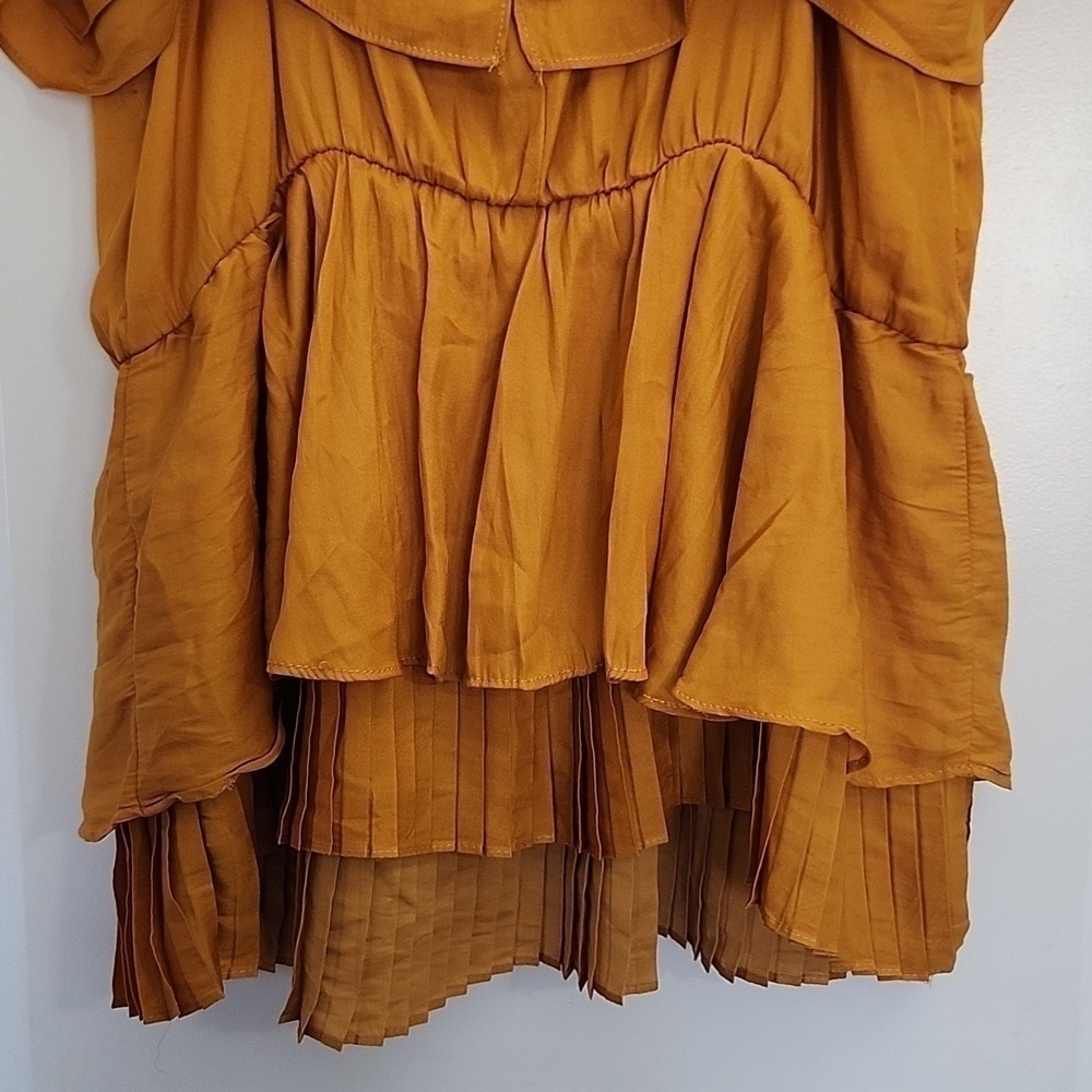 NWT DO+BE MUSTARD YELLOW TOP SIZE LARGE - Picture 7 of 12